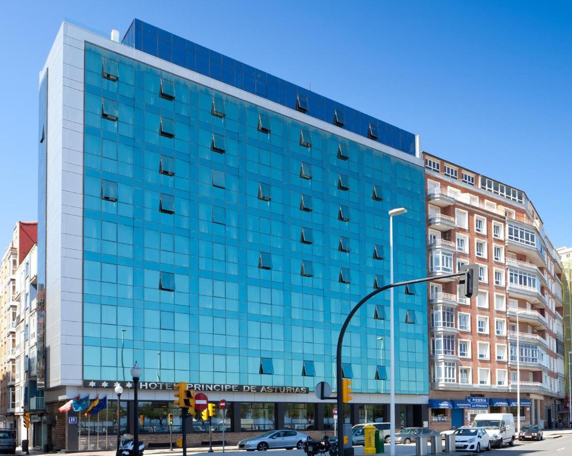 Hotel Principe De Asturias Хихон Экстерьер фото