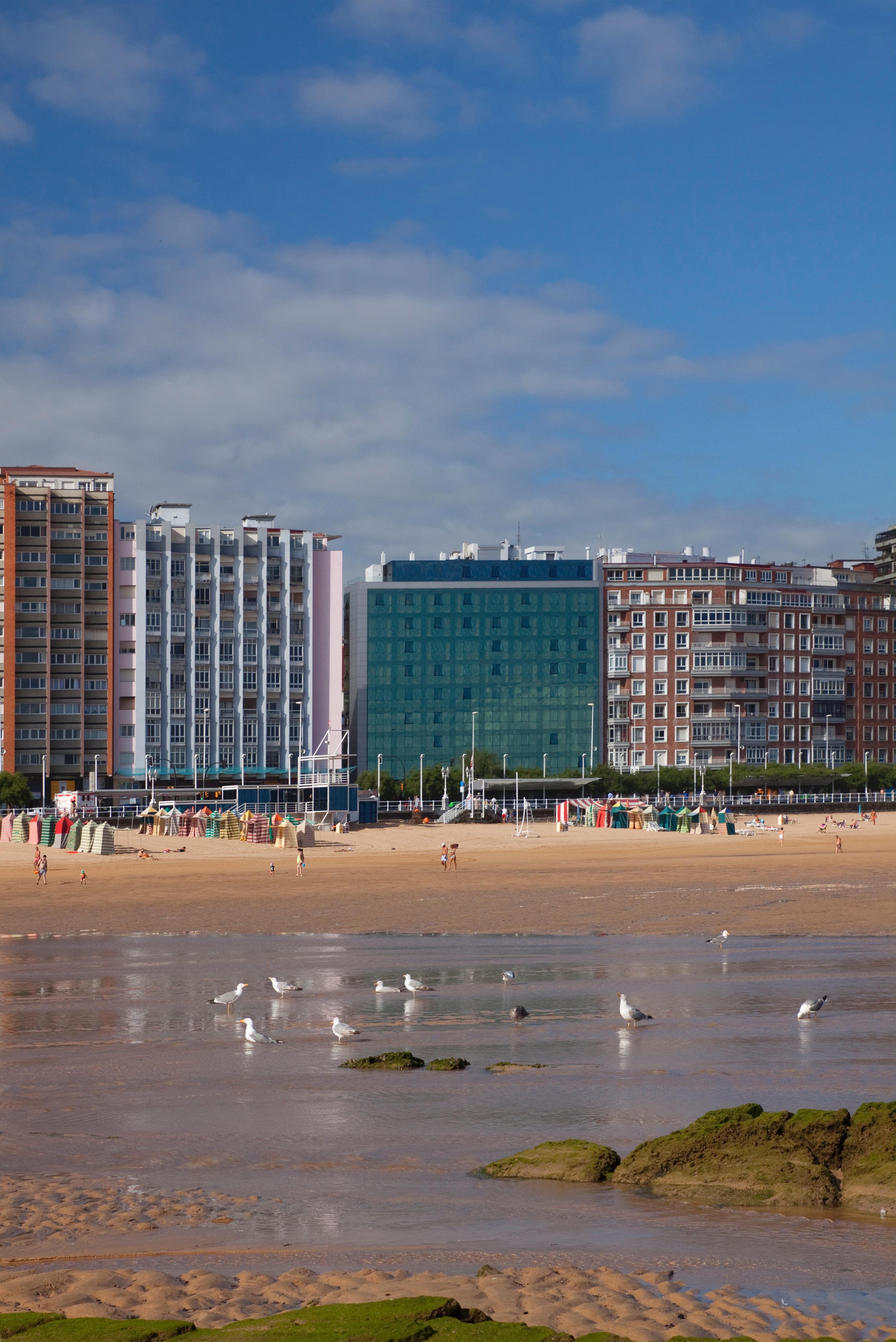 Hotel Principe De Asturias Хихон Экстерьер фото