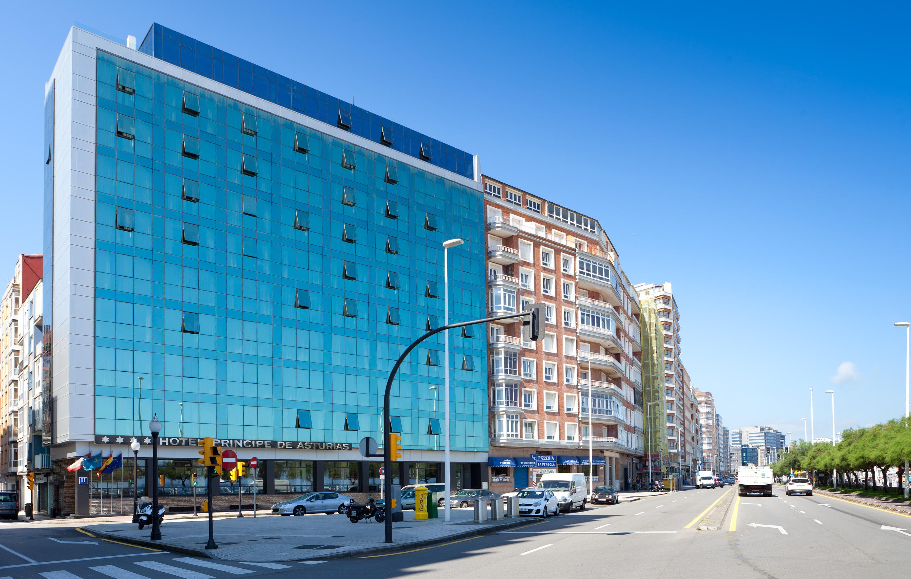 Hotel Principe De Asturias Хихон Экстерьер фото