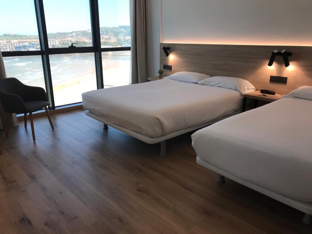 Hotel Principe De Asturias Хихон Экстерьер фото